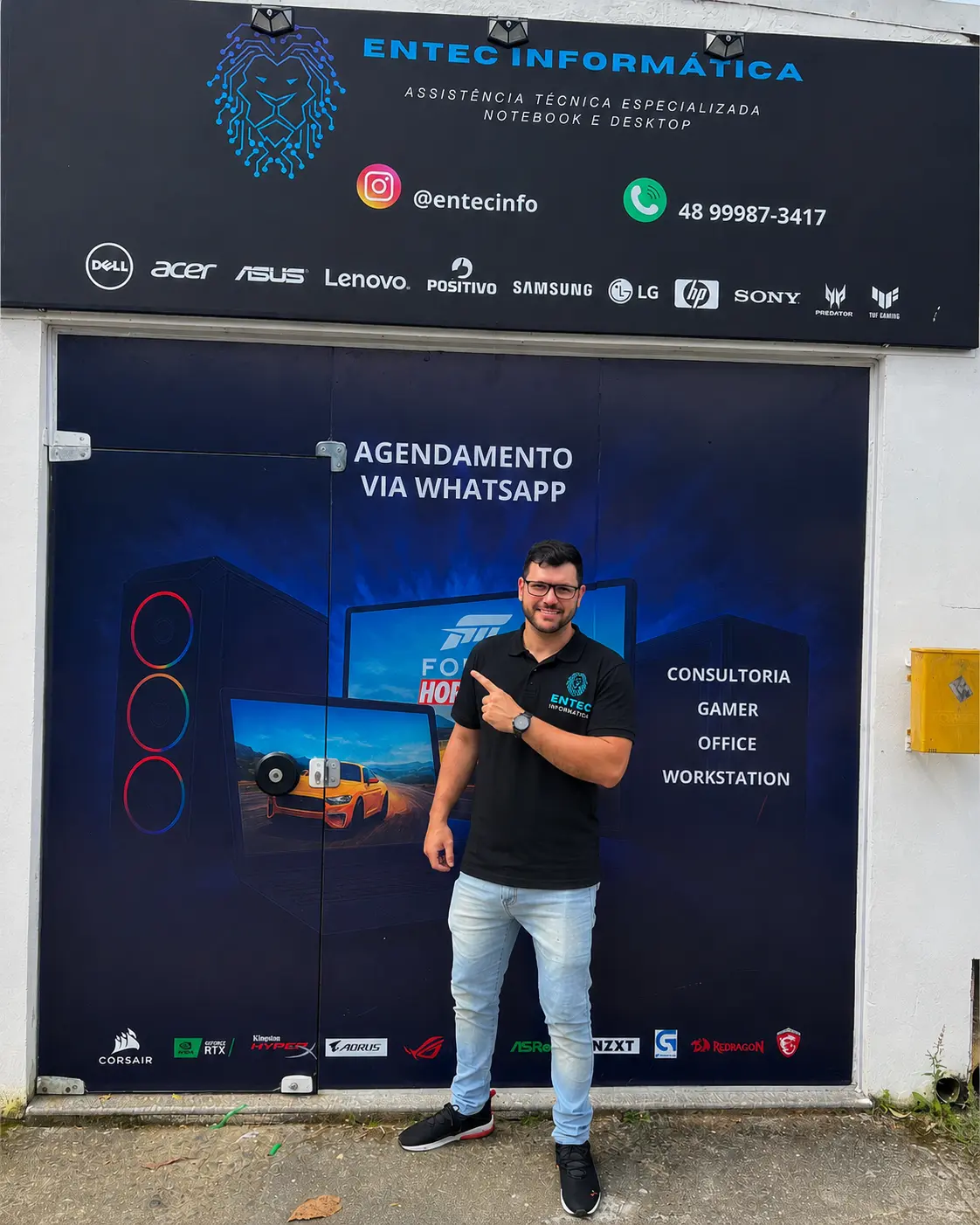 fachada da empresa ENTEC